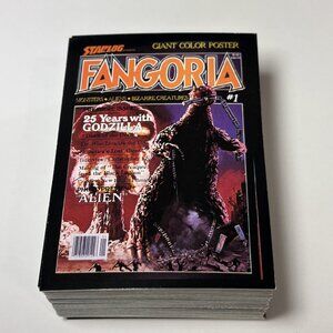 Vtg. 1992 Fangoria Horror Collector Cards Complete Set 90 Cards Comic Images USA